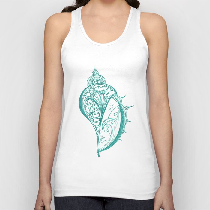 Otherworldly Shell Tank Top