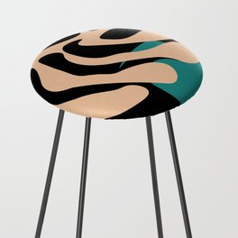 3 Abstract Shapes  211224 Counter Stool