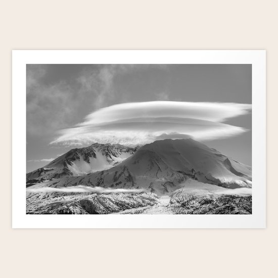 Mt St Helens Art Print