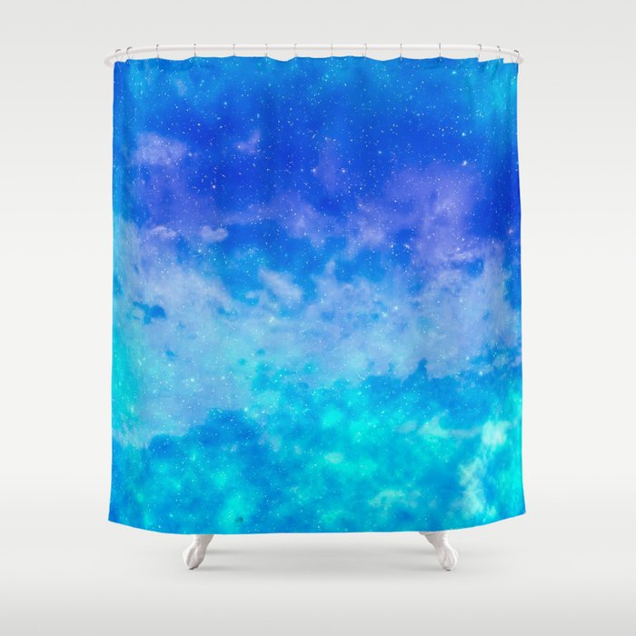 Sweet Blue Dreams Shower Curtain
