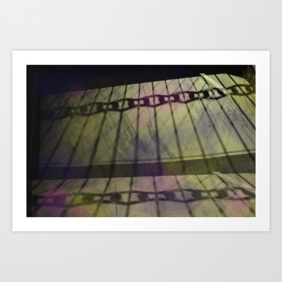 Abstract Mixed Media Design Art Print