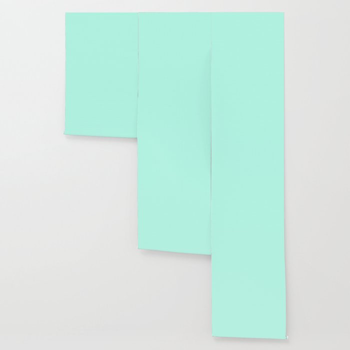 Pastel Mint Sea Foam Light Blue Green Solid Color Wallpaper By Multifascinated Society6 A solid mint green background fitting in all lifestyles and decors. pastel mint sea foam light blue green solid color wallpaper by multifascinated