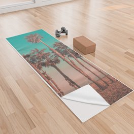 Palm Trees Yoga Towel