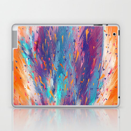 Colorful Fire Laptop & iPad Skin