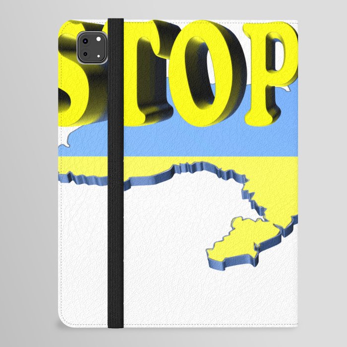 Ukraine StopWar iPad Folio Case