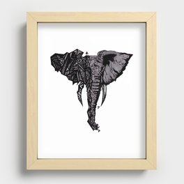 Ivory by JOH Recessed Framed Print