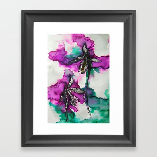 i T Framed Art Print