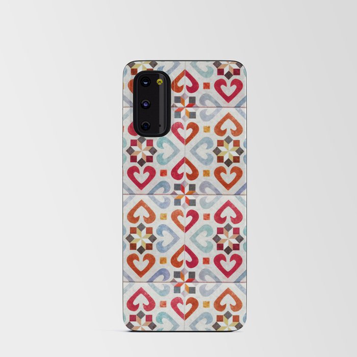 Seamless Pattern - Classic Geometric tile Design Portugal Android Card Case
