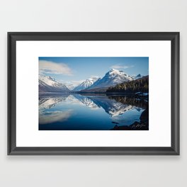 Lake McDonald at Glacier National Park Framed Art Print