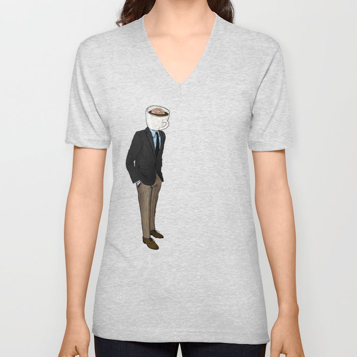 IT'S MORNING AND I THINK OF YOU V Neck T Shirt