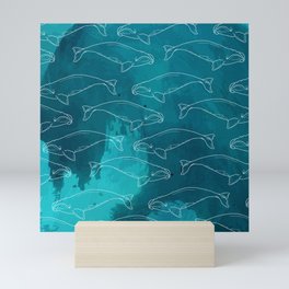 Whale of a time Mini Art Print