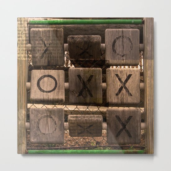 XO Metal Print