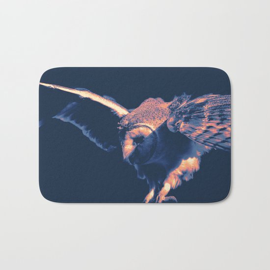 Night Owl Bath Mat