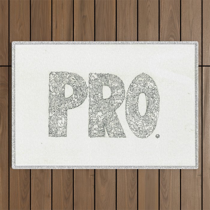 PRO illustrated Outdoor Rug