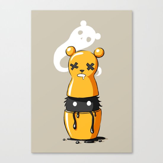 Matryoshka Monster Canvas Print