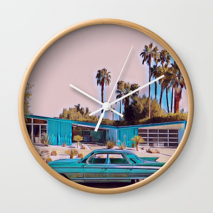Palm Springs Wall Clock
