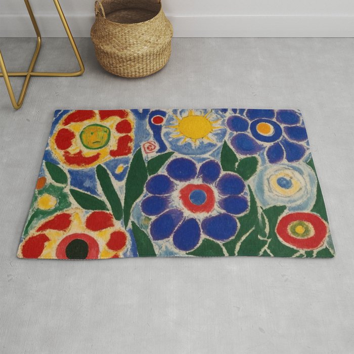 Flower Garden Rug