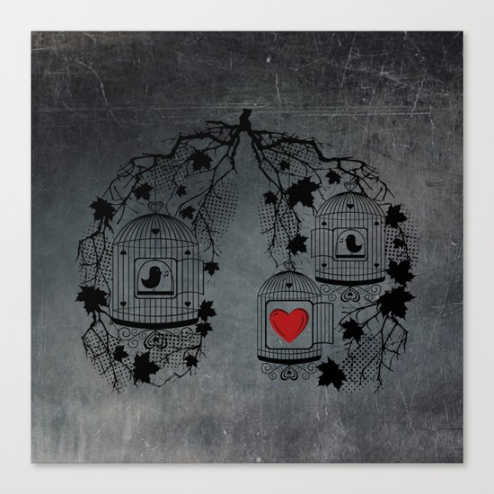 Cages Canvas Print