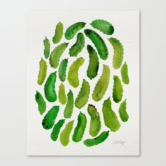 Pickles Canvas Print