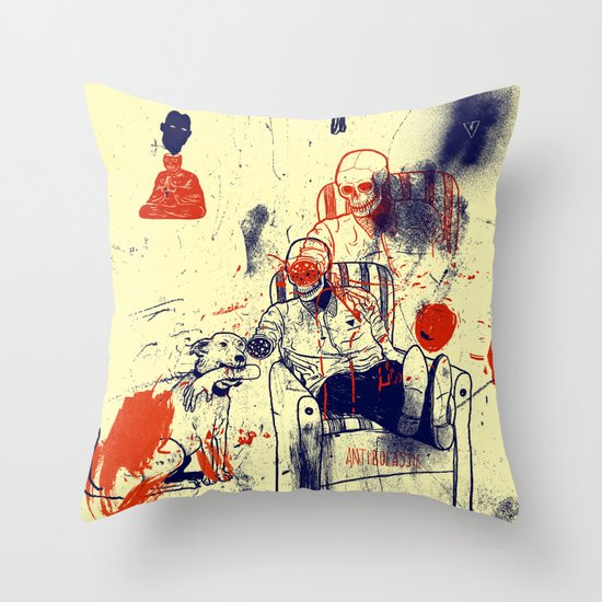 Oh Frank you did it again Throw Pillow