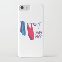 swimming dance_dry me iPhone Case