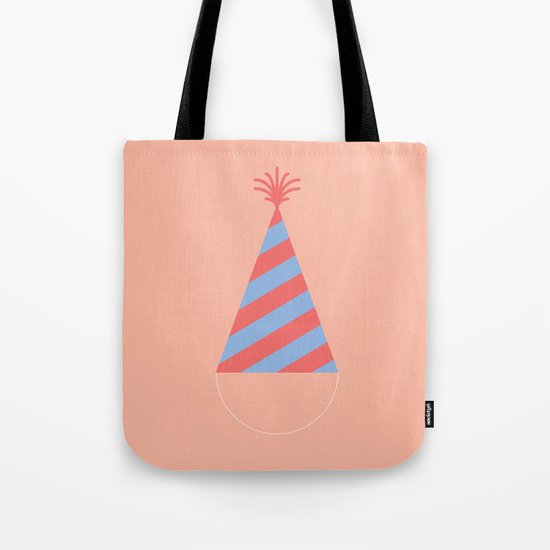 #43 Party Hat Tote Bag