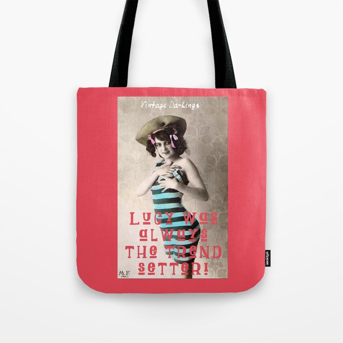 Lucy: Vintage Darling Tote Bag