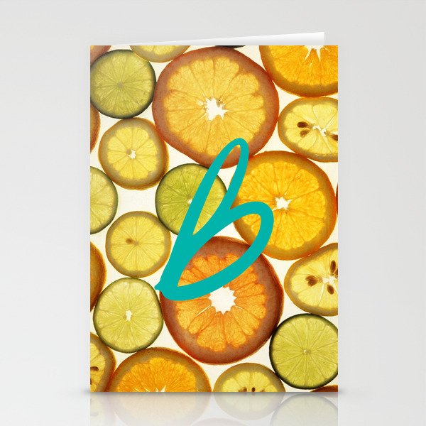 Citrus - Citron (Recettes du Bonheur) Stationery Cards