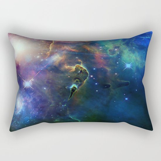 Space nebula Rectangular Pillow