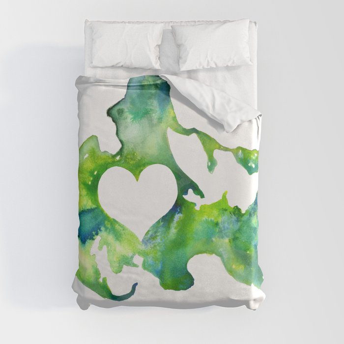 For the Locals Duvet Cover