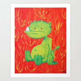 Cute Devil Art Prints For Any Decor Style Society6