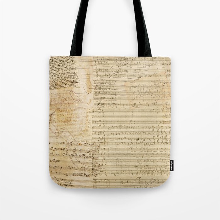 Classical music notations Tote Bag