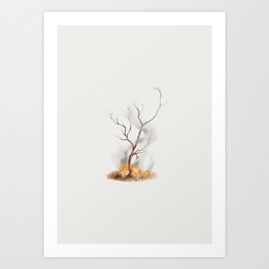 Snared Art Print