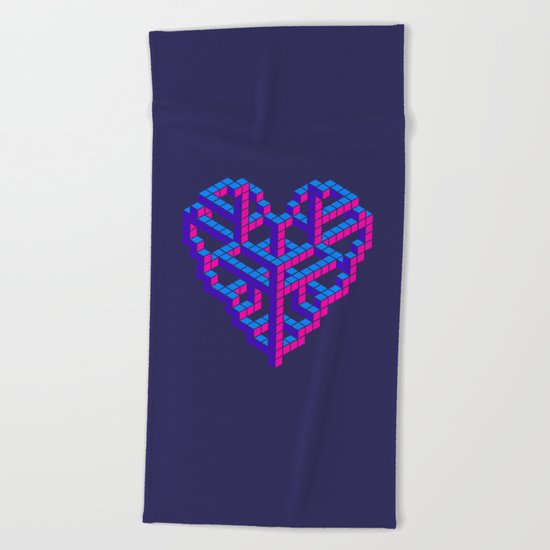 Impossible Love Beach Towel