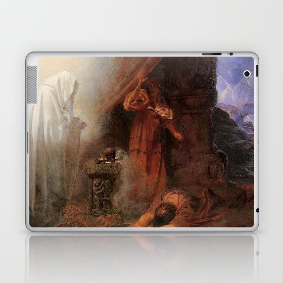  Saul And The Witch Of Endor - Edward Henry Сorbould Laptop & iPad Skin