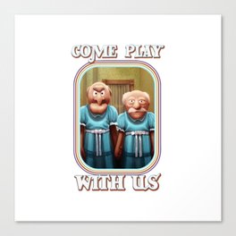 Come Play With us Canvas Print