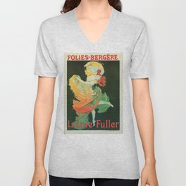 La Loie Fuller V Neck T Shirt