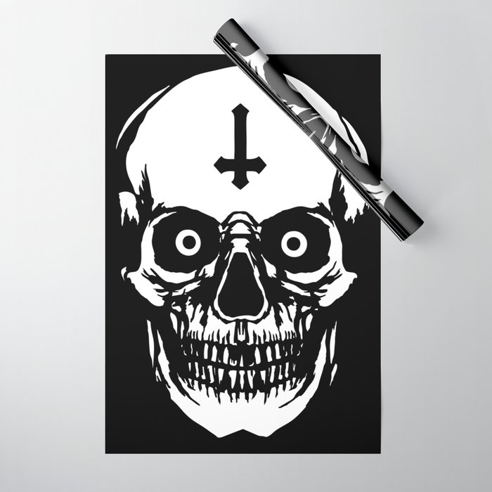 Skull wrapping paper deals