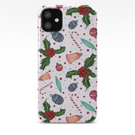 A Vintage Christmas Pattern iPhone Case
