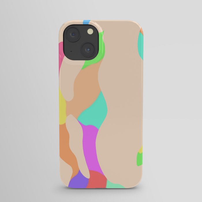 Colored Fire iPhone Case
