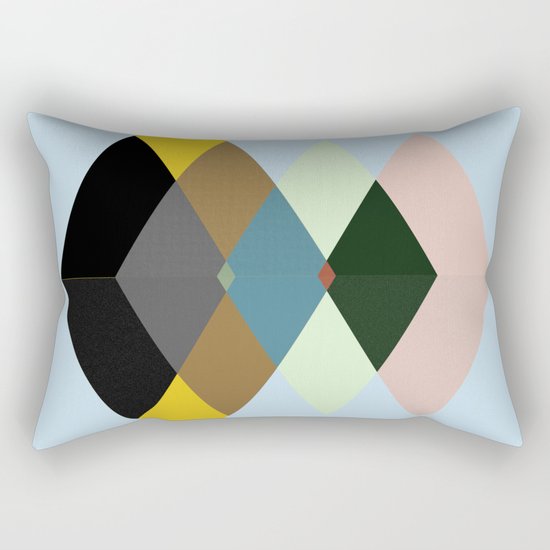 Abstract #709 Rectangular Pillow