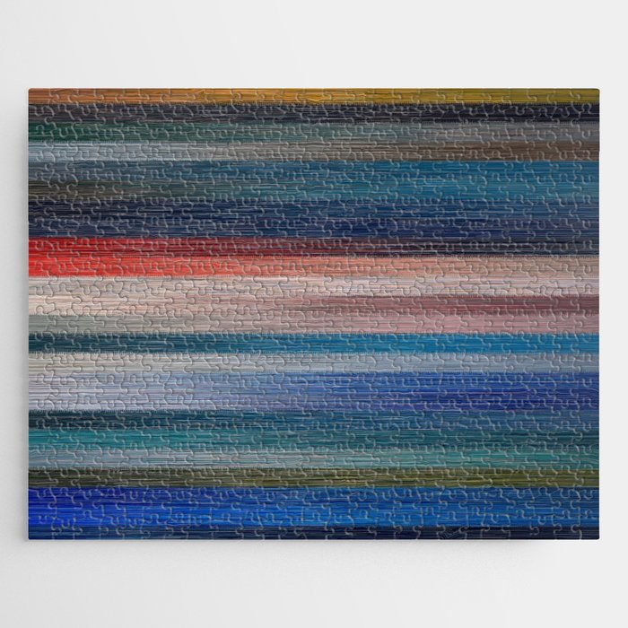 Textured Stripes Jigsaw Puzzle