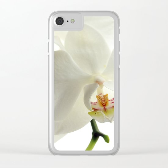 orchid flower Clear iPhone Case