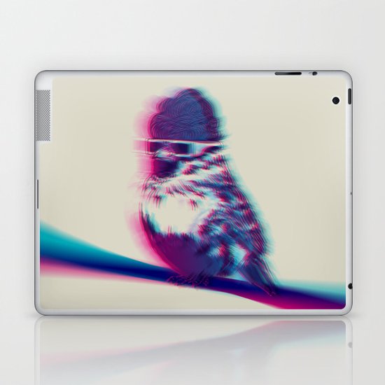 Bird Hair Day Laptop & iPad Skin