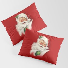 Vintage Santa Pillow Sham