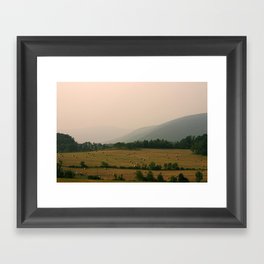 West Virginia Farmer Framed Art Print