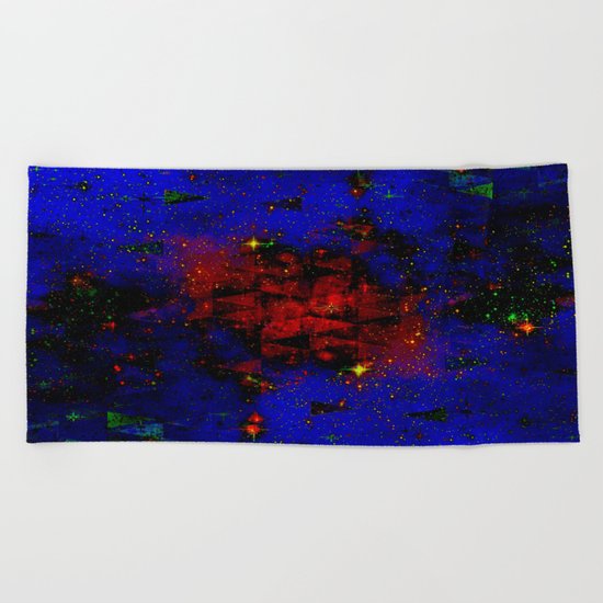 WHEN THE NIGHT COMES Beach Towel