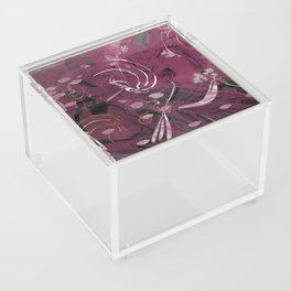 Beauty in Movement Mauve  Acrylic Box