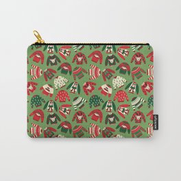 Ugly Christmas Sweaters Pattern Carry-All Pouch
