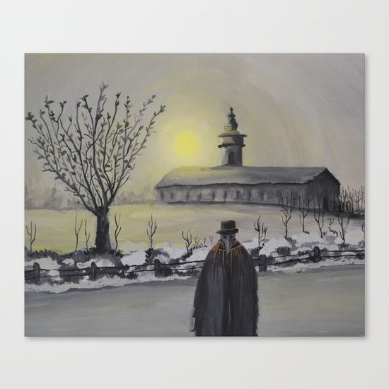 Track 6: Dark winter Canvas Print